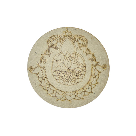 MDF Premarked Round shape-396