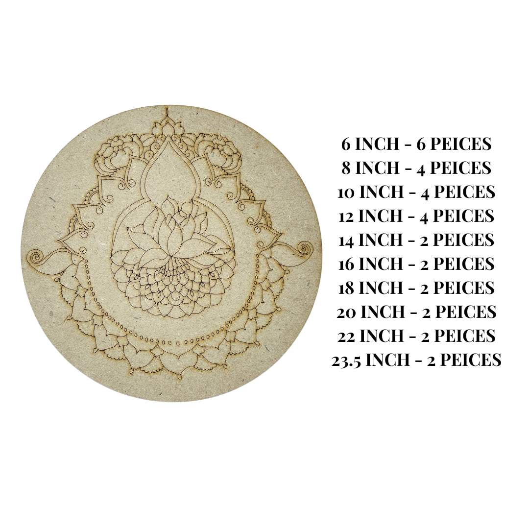 Premarked Round shape MDF-396