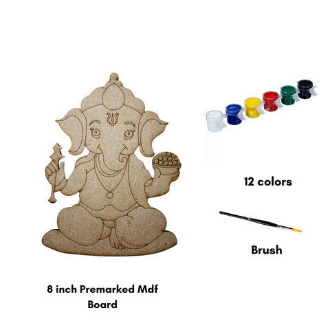 Ganesha Cutout Drawing Kit (393)-501