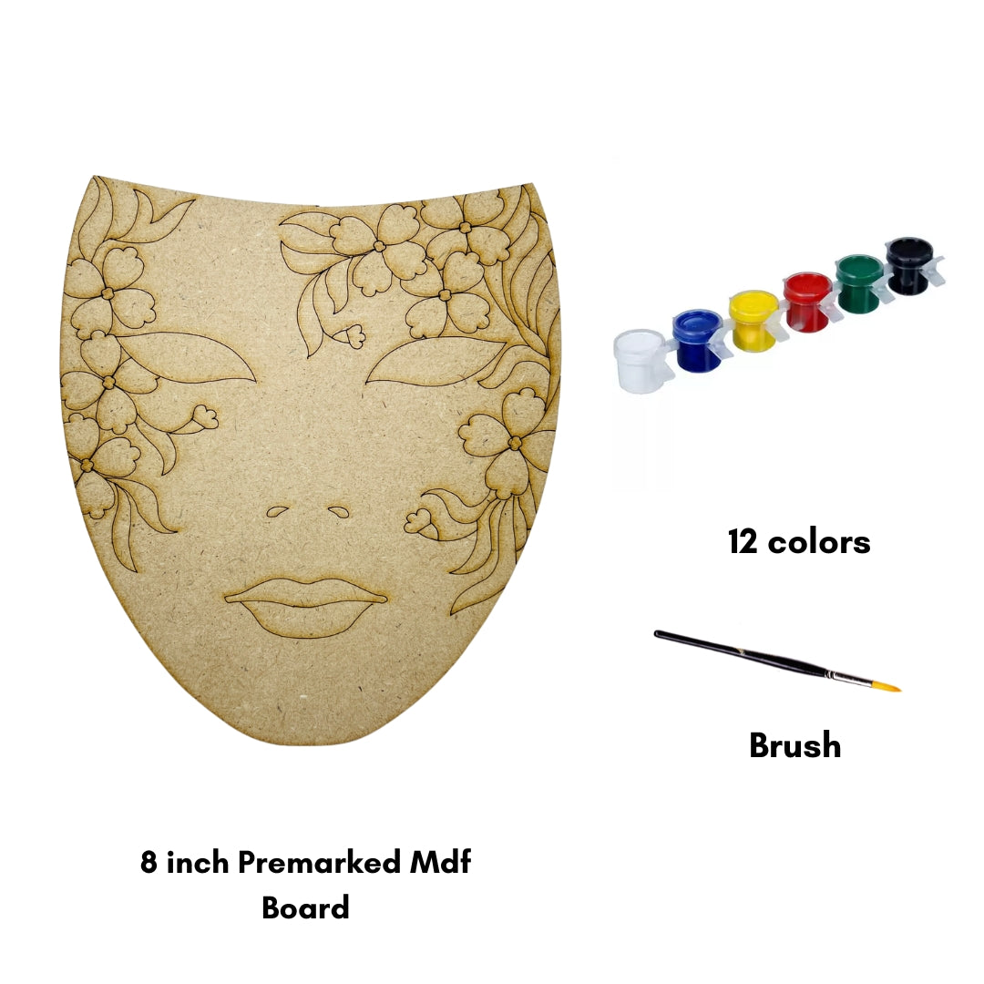 Face Cutout Drawing Kit (387)-503