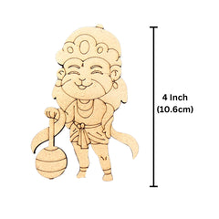 Little Hanuman MDF Cutout - 340 (10 piece)