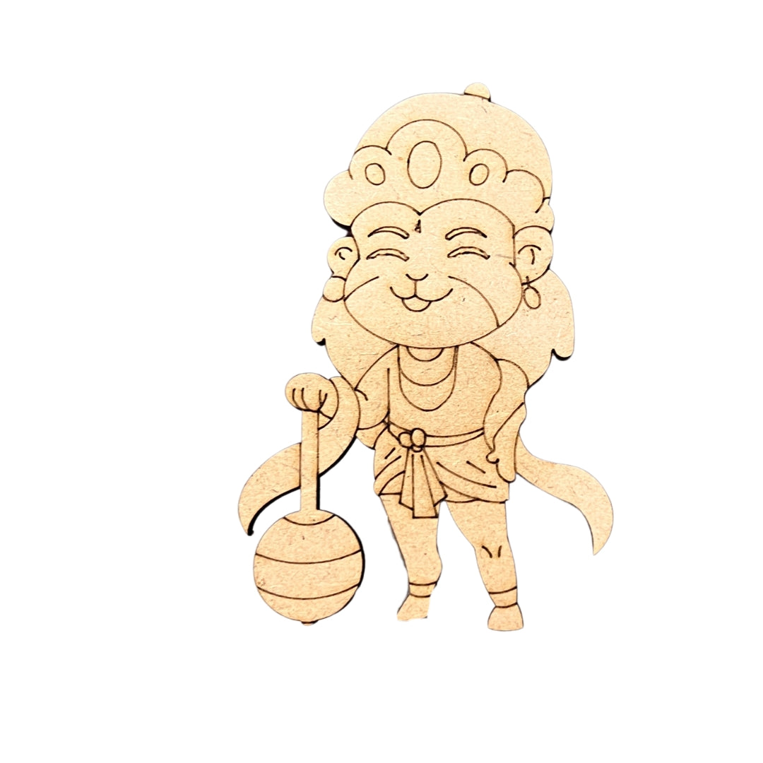 Little Hanuman MDF Cutout - 340 (10 piece)