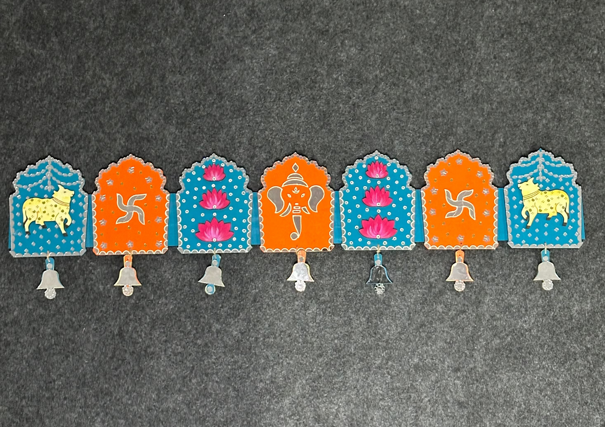 Mdf Toran for decoration with mirror-504