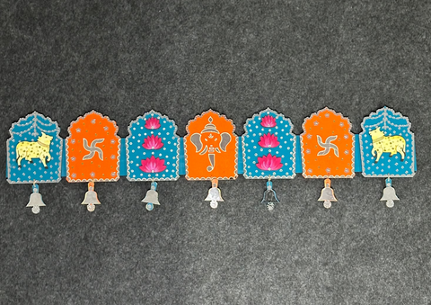 Mdf Toran for decoration with mirror-504