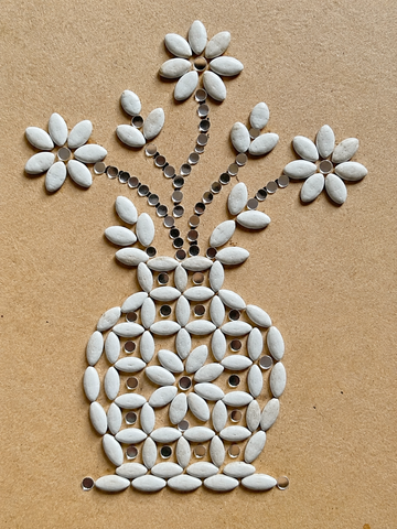 Leaf Bead Shape Clay Pieces for Lippan Art  & Floral Designs-MG-2