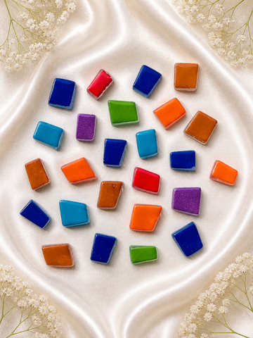 BOLD MOSAIC IRRAGULAR TILES MIX COLOUR -512