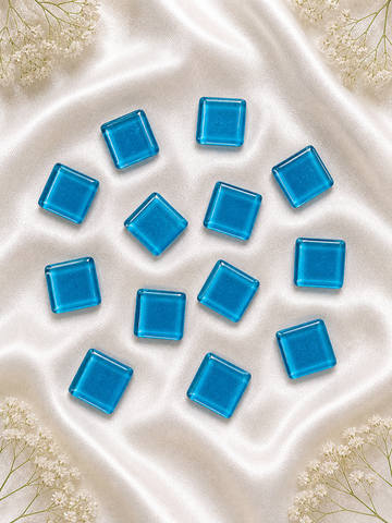 SQUARE SHAPE SKY BLUE COLOUR MOSAIC TILES-536