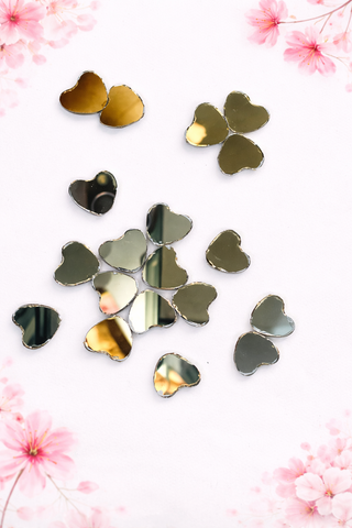 Fancy heart shape mirror-H-15,17,27,36