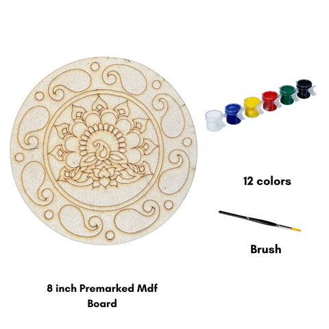 Rangoli Cutout Drawing Kit (161)-508