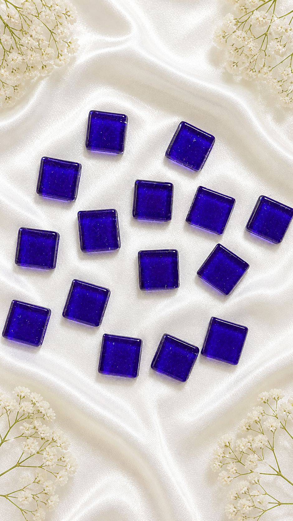 Glossy Square Purple Color Mosaic Tiles-572