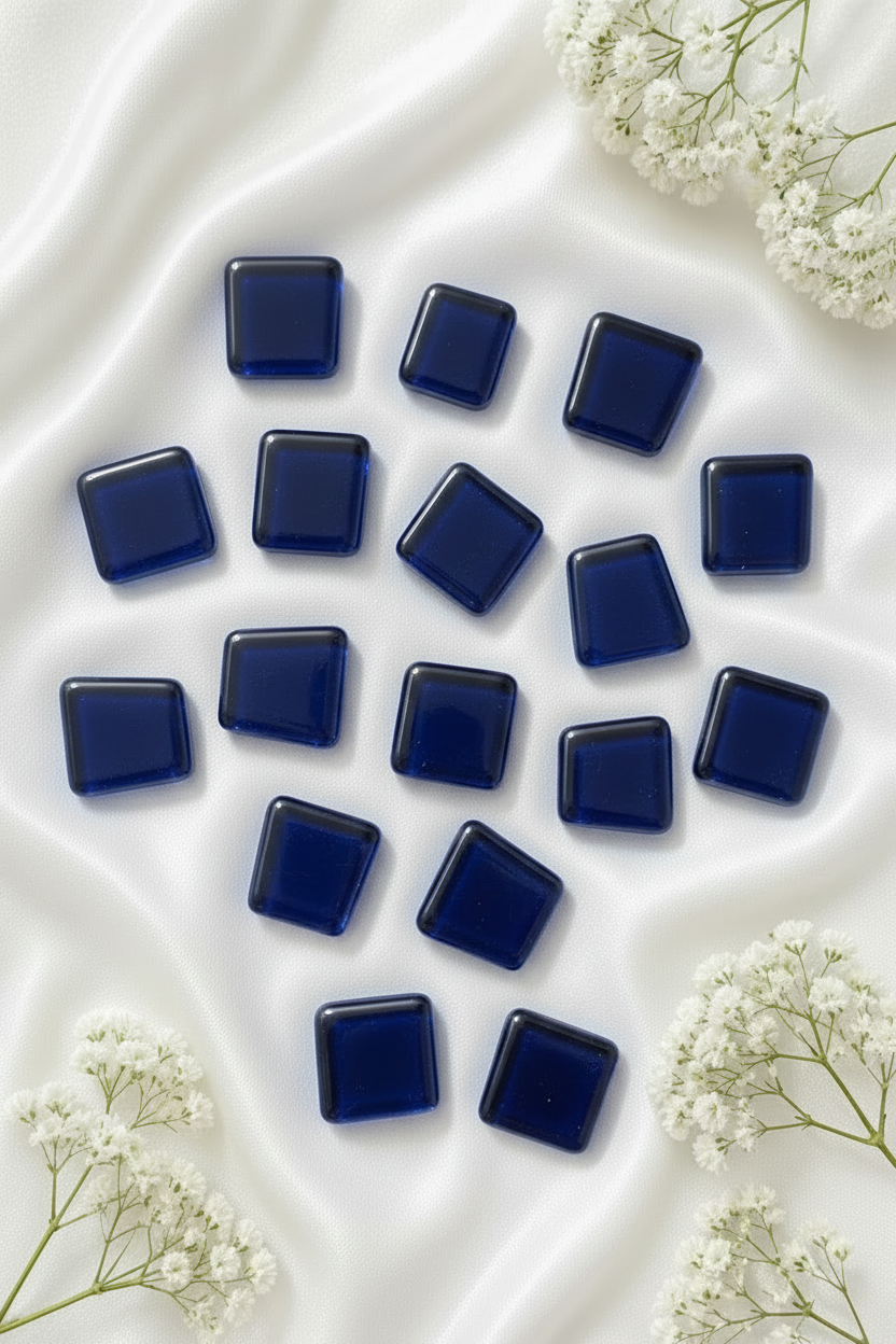 Irregular Shape Blue Colour Mosaic Tiles-578