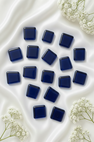 Irregular Shape Blue Colour Mosaic Tiles-578