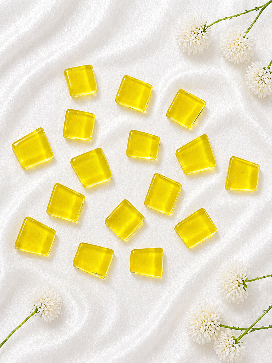 Irregular Shape Yellow Colour Mosaic Tiles-580