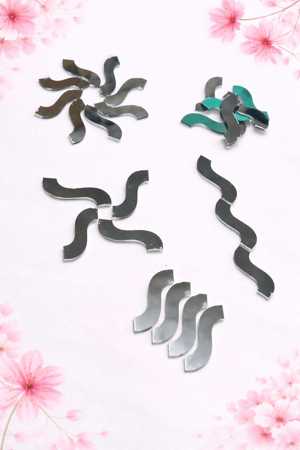 Fancy shape mirror-(H-9)