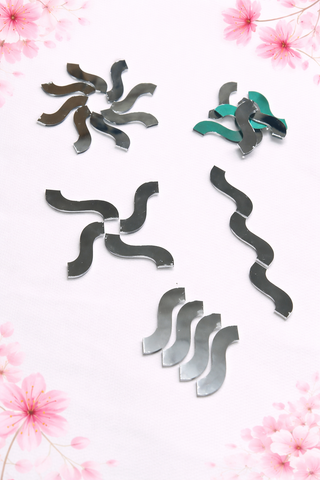 Fancy shape mirror-(H-9)