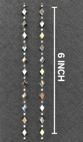 Diamond Mirror Hanging String for Lippan Art & Wall Décor 6 INCH - ST-13