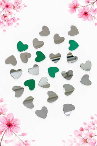 Fancy heart shape mirror-H-15,17,27,36