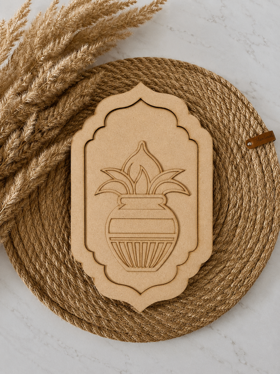 MDF Jharokha with Kalash Cutout - 621