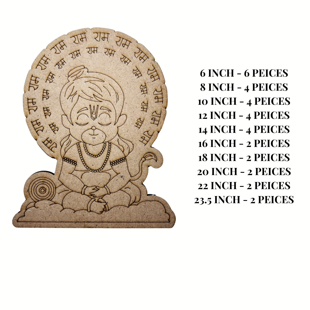 Mdf hanumanji shape-187