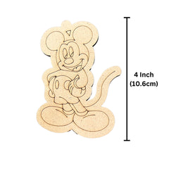 Mickey Mouse MDF Cutout - 339 (10 Piece)