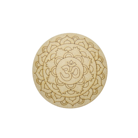 Premarked Round OM shape MDF-381
