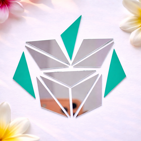 Limited Edition Geometric Triangle Craft Mirror-EX-27