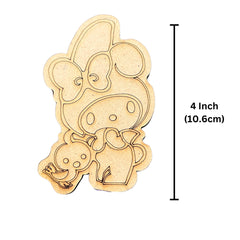 My Melody MDF Cutout -335 (10 pcs)