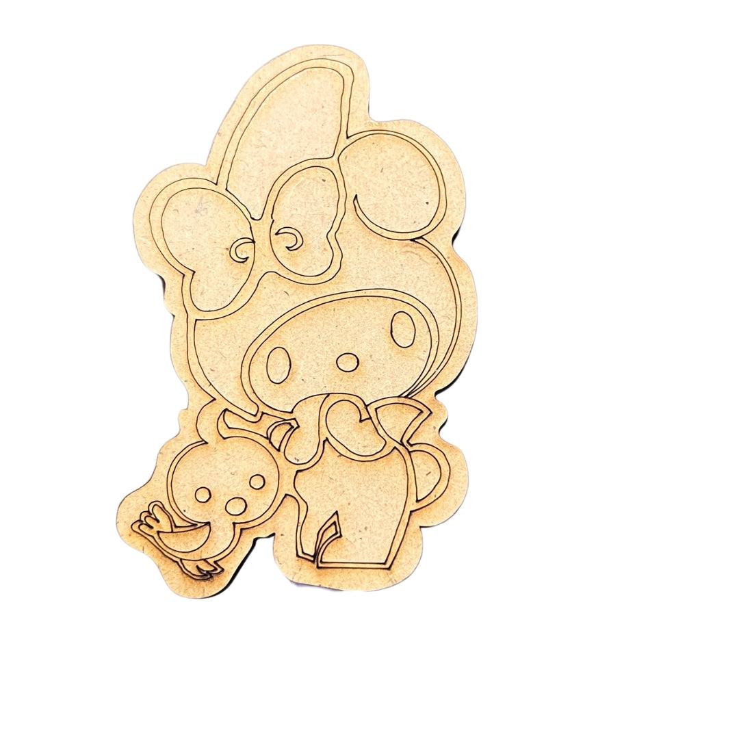 My Melody MDF Cutout -335 (10 pcs)