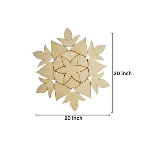 MDF Rangoli cutout-273