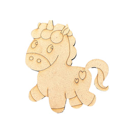 Baby Unicorn Cutout - 337 (10 Piece)