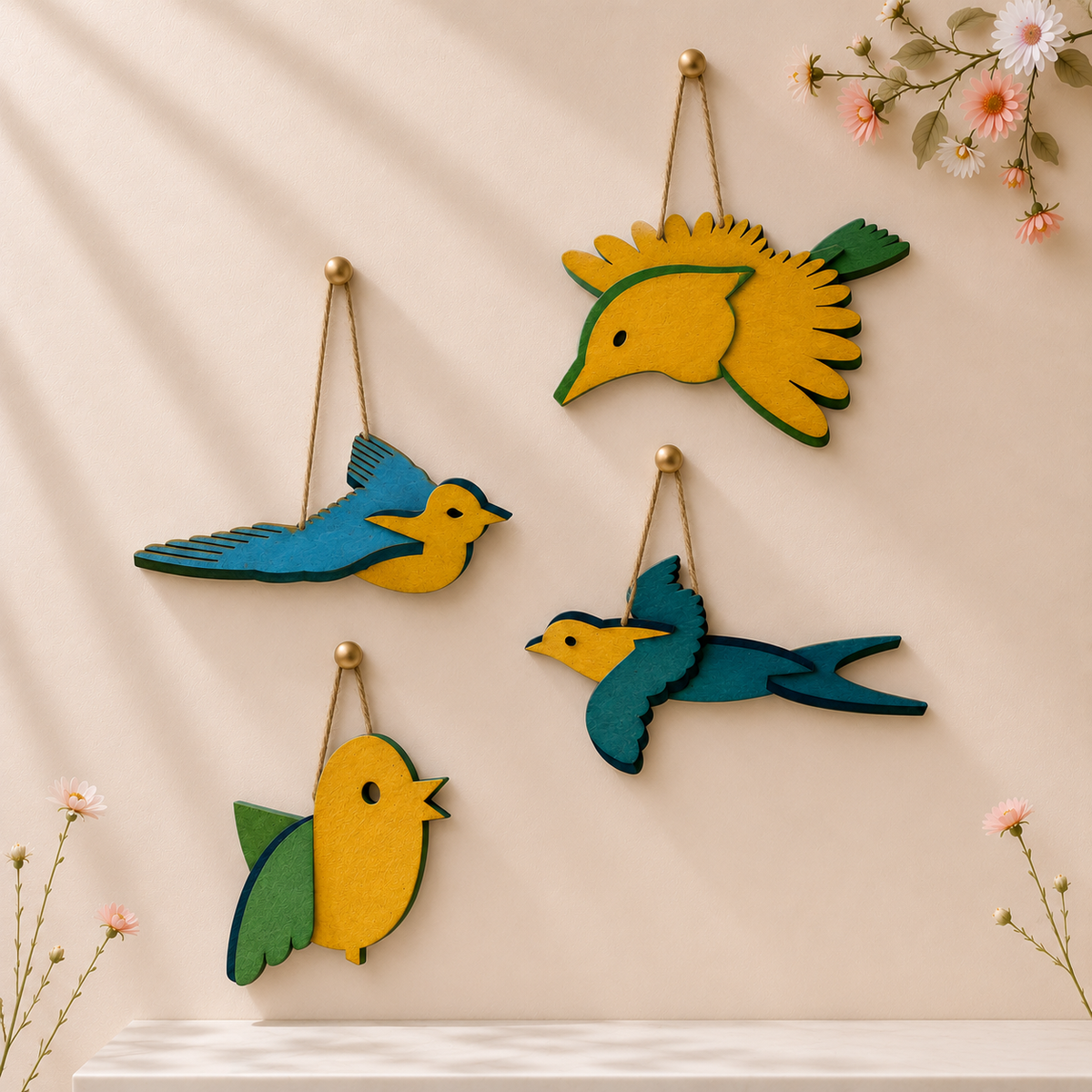 MDF sparrow cutout-444