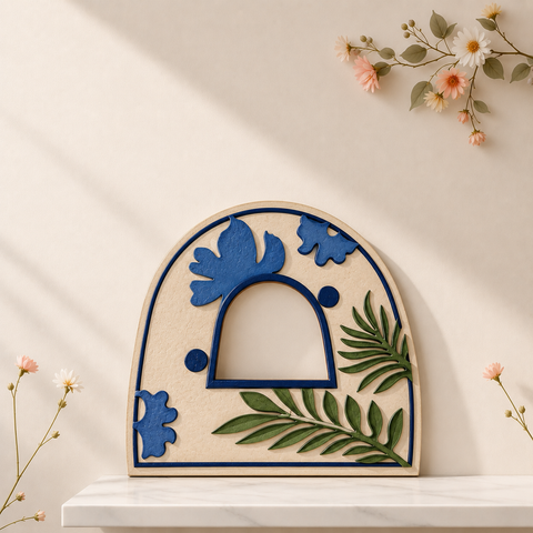 MDF Premarked Fancy cutout -417