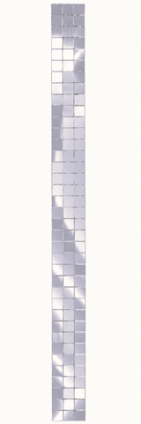 Flexible Straight Mirror Strip on Transparent Sheet for Wall Decor, Mirror Frame & DIY Home Decoration--ST-27
