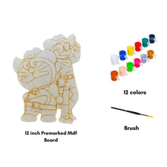 Doreamon Cutout Drawing Kit-301 (302)