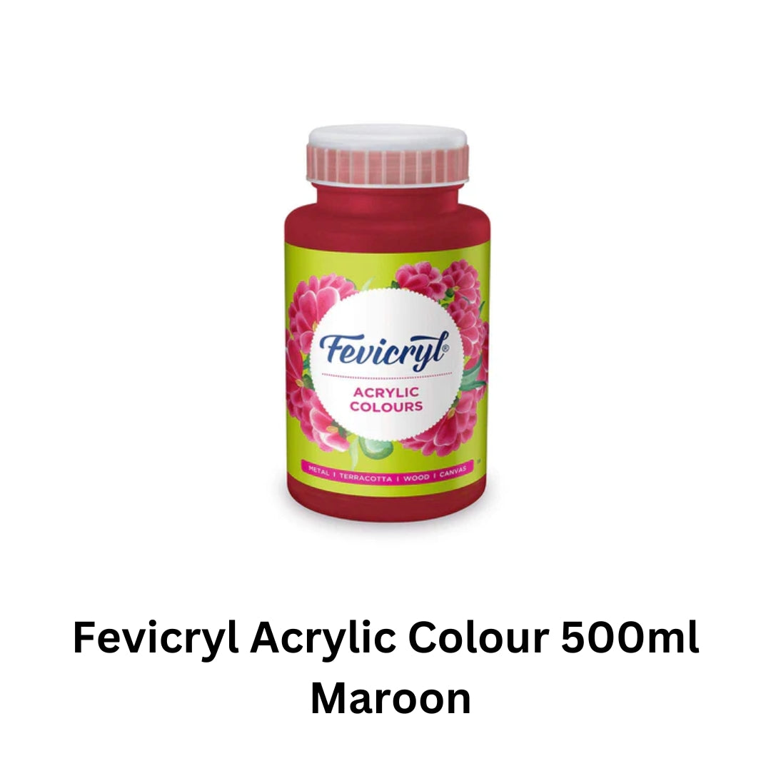 Fevicryl Acrylic Colour For Lippan Art 500ml