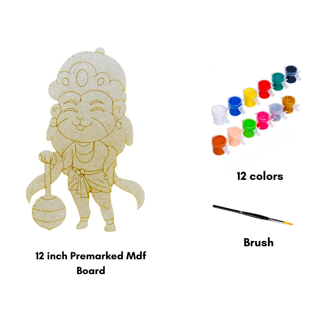 Hanumanji Cutout Drawing Kit-302 (299)