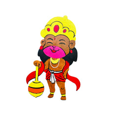 Hanumanji Cutout Drawing Kit-302 (299)