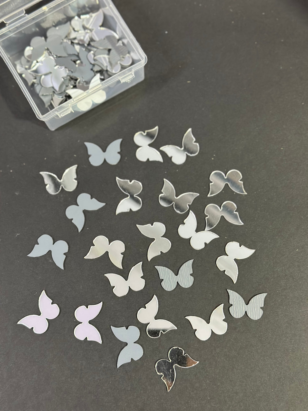 Acrylic fancy butterfly shape mirror A-137