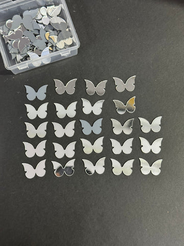 Acrylic fancy butterfly shape mirror A-137