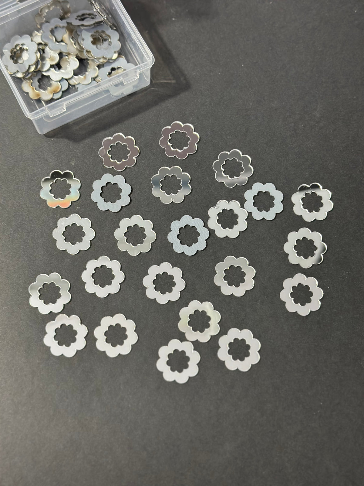 Acrylic fancy shape mirror A-105