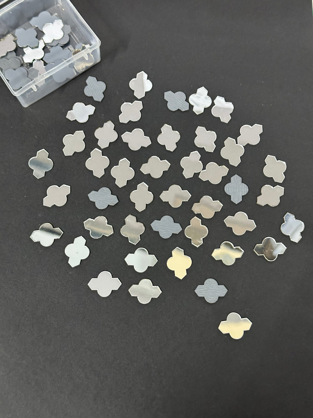 Acrylic fancy shape mirror A-122