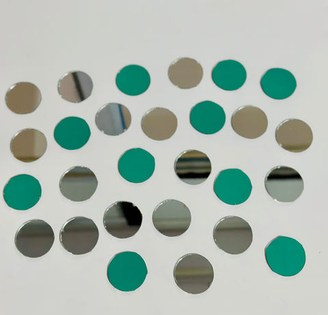 Round shape silver mirrors for art (4mm To 60mm)