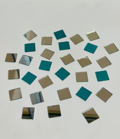 Square shape silver mirrors for art 4mm to 60mm