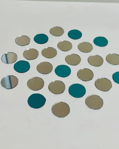 Round shape silver mirrors for art (4mm To 60mm)