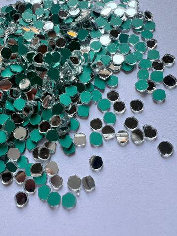 Round shape silver mirrors for art (4mm To 60mm)