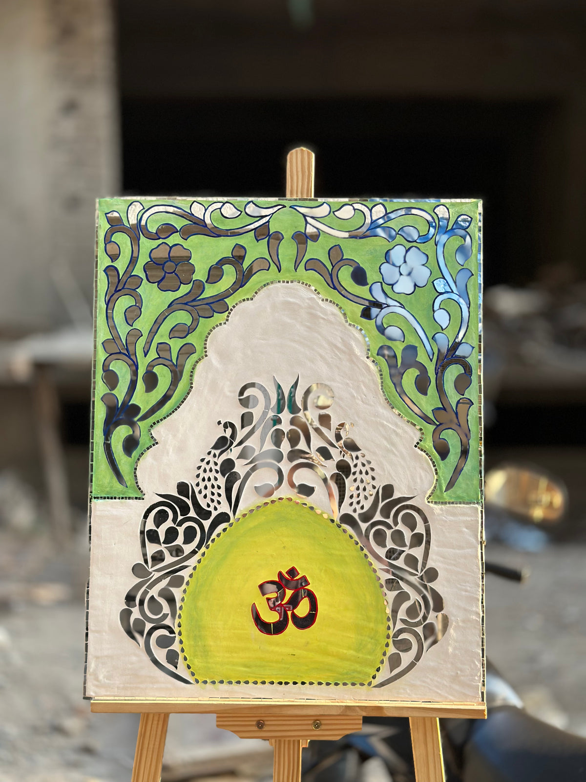 Wall Decor cutout (with mirrors)-546