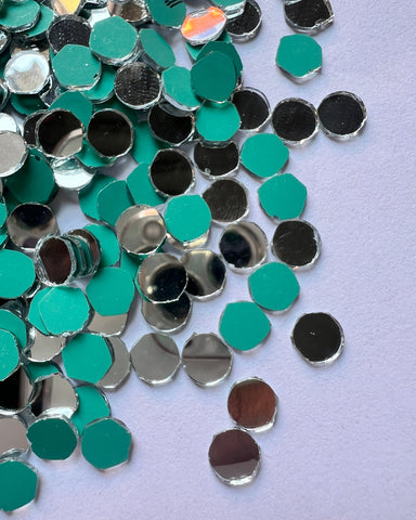 Round shape silver mirrors for art (4mm To 60mm)