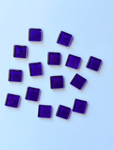 Glossy Square Purple Color Mosaic Tiles-572