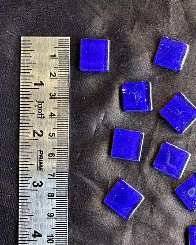 Glossy Square Purple Color Mosaic Tiles-572