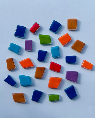 BOLD MOSAIC IRRAGULAR TILES MIX COLOUR -512